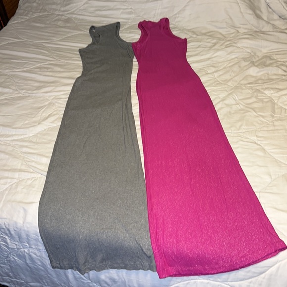 🔥🔥🔥Women SHIMMERING SKIMS Racerback Maxi Dress🔥🔥🔥 - Picture 4 of 13